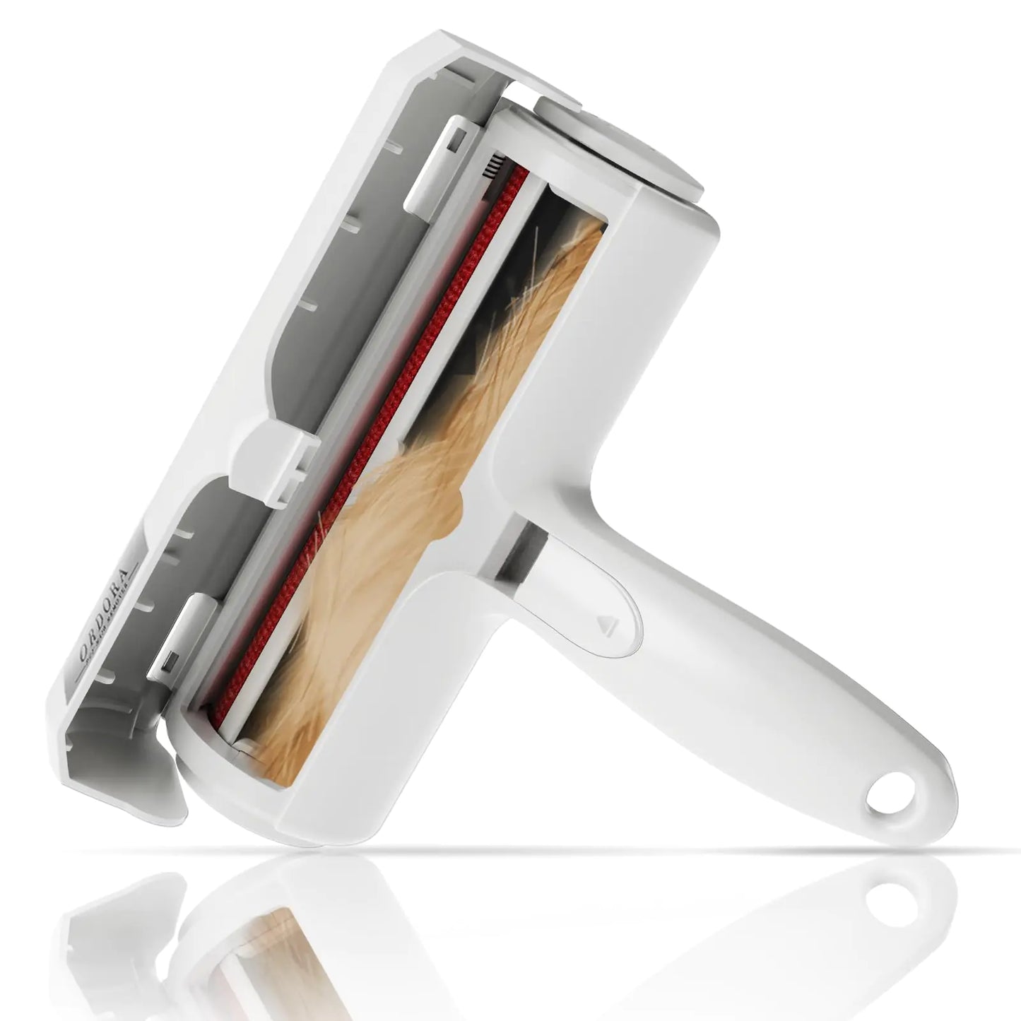 Reuseable Hair Remover - ORDORA Pet Hair Roller for Cat Couch Furniture Carpet and Bedding Portable Lint Rollers - Perfect Dog Fur Remover Tool